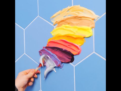 Create washable paint for your bathroom 🛁 #shorts