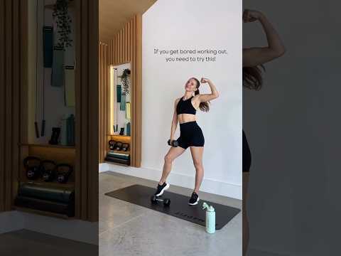 if you get bored working out TRY THIS! #shorts