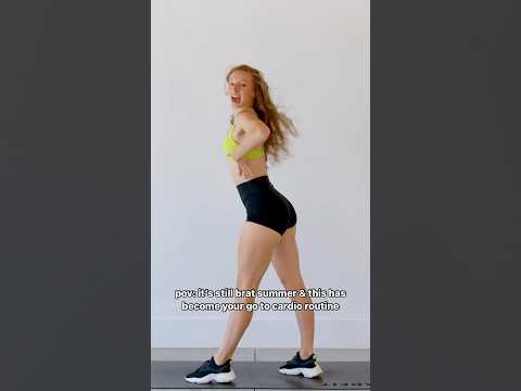 pov: its brat summer and this is your go to cardio workout