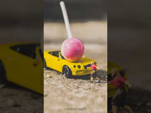 Miniature street art that you can imagine 🎨 #shorts