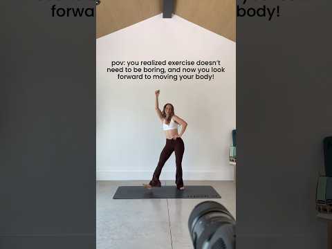 pov: you realized exercise doesn’t have to be boring!