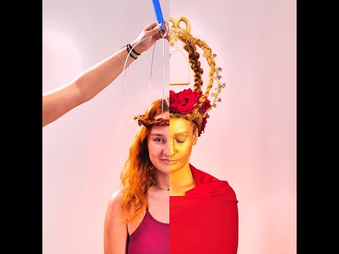 Beautiful gold makeover 🕊️ #shorts