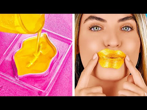 Natural beauty Care routine recipes with aloe, vegetables and fruits