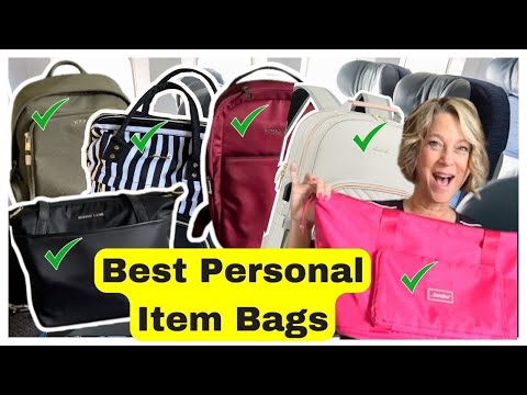 The BEST Personal Item Bags for Travel