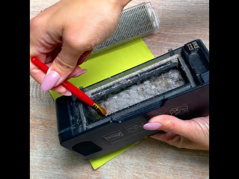 Dirty I-robot gets cleaned from inside-out 💅 #shorts