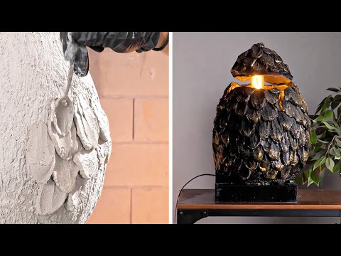 Cement VS Gypsum. Decorate your Home with these Creative crafts
