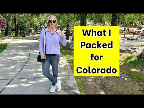 What I Packed for Colorado