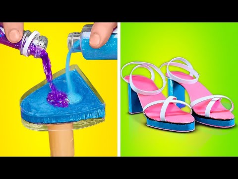 Extreme Shoes creations from scratch. High heels transformations