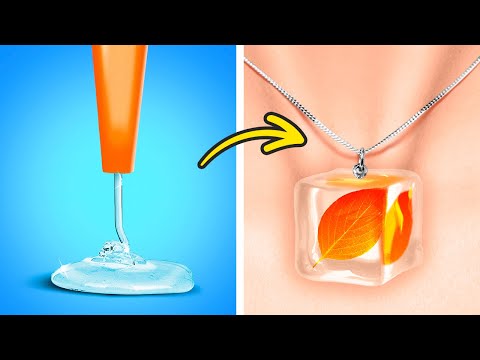 Brilliant Epoxy Resin, Glue And 3D Pen Crafts And Cool DIY Jewelry Ideas