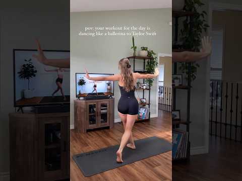 pov: your workout for the day is dancing to Taylor Swift