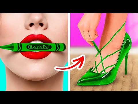 DIY Fancy Shoes for a Fashionable Look in Minutes