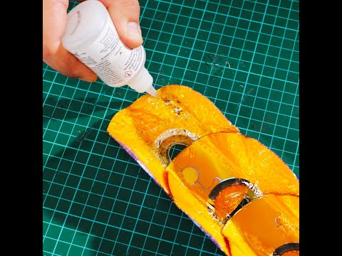 A street style DIY bag made out of recycled trash 🗑️ #shorts