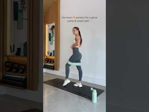 the most fire workout for a glute pump!