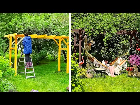 Clever Backyard hacks and Cute Crafts on a Budget