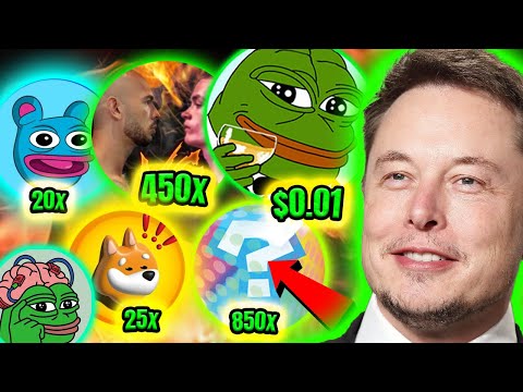 BEST 5 MEME COINS TO BUY NOW – 10X TO 100X+ Potential Meme Coins?! 💎👀 SECRET TIPS 🔥 TOP MEMECOINS !