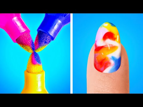 Creative Manicures: Step-by-Step Tutorials And Nail Hacks 💅