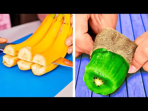 Awesome Hacks to Cut and Peel Fruits and Vegetables