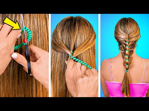 💇‍♀️ Hair Hacks That'll Make You Look Awesome in No Time! ⏱️