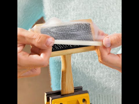A cute bed made out of recycled denim and a cat's fur 🐈 #shorts