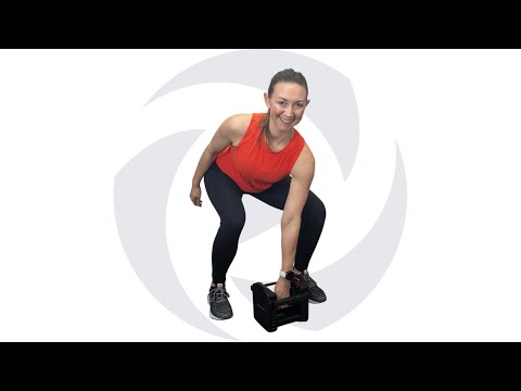 Increase Leg Strength & Test Core Stability w/ this At-Home Dumbbell Workout + Spicy Glute Finisher