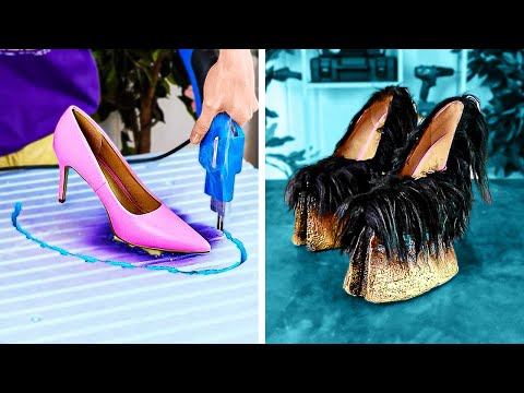 Shoes Crafts and Foot hacks for everyday walking and Special days