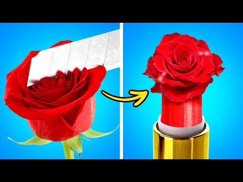 Homemade Cosmetic recipes. DIY lipstick made of Wood and Rose