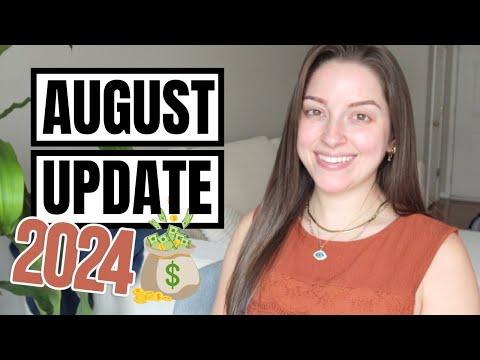 August 2024 Finance Update | Tapping My Emergency Fund, But My Net Worth Grew!