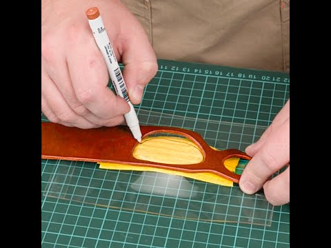 Customised eyeglasses from an old belt 🕶️