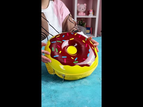 Brilliant donut backpack craft 🍩