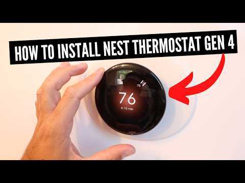 How To Install Google Nest Thermostat 4th Generation