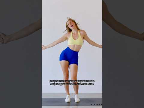 pov: you found a way to jam to your favourite song and workout again the same time