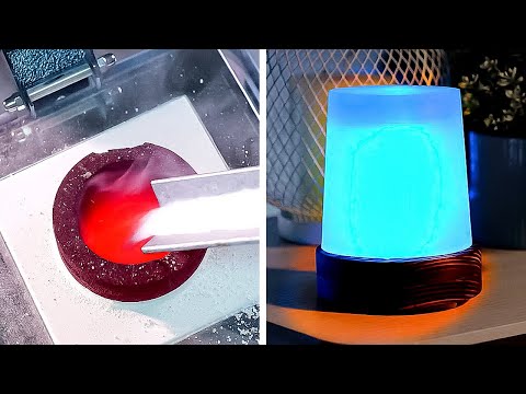 I made Sea salt lamp! Creative Decor tricks for your interior