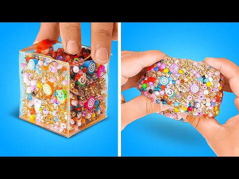 Squishes VS Fidgets VS Slimes. Funny Toys you've haven't seen yet