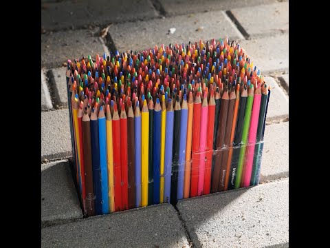 Fixing paving stone. Eco-friendly art solution ✨ #shorts