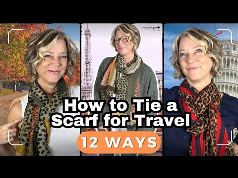 How to Tie a Scarf / Learn 12 Ways
