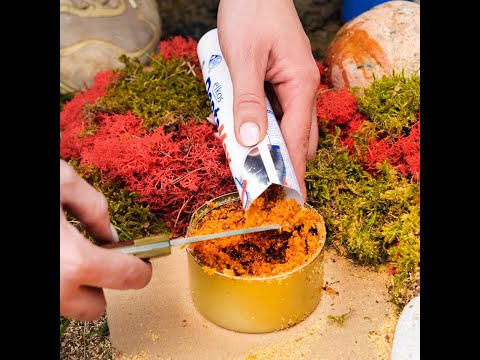 Crafting Take-Away Fire Paste 🔥 #shorts