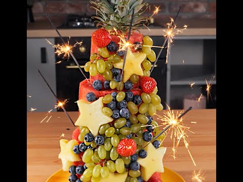 Tropical wedding cake in 5 minutes 🎂 #shorts