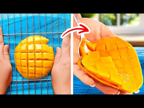 Smart Hacks For Peeling & Cutting Vegetables And Fruits