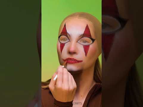 Halloween make-up in 20 minutes🎃 You will definitely stand out with it🔥🧞‍♀️