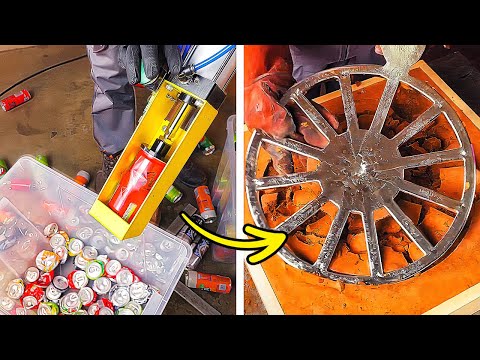 Turn Scrap Aluminum into Art! From Old Car Rims to Shiny Phone Cases