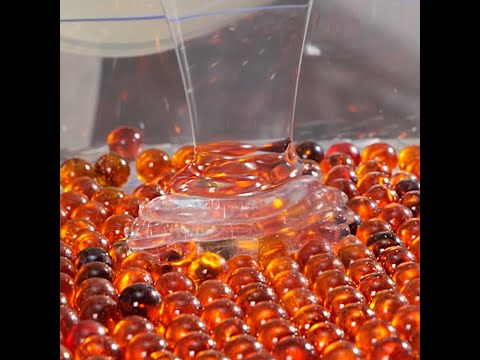 She turned caviar into luxurious glass table 🧡