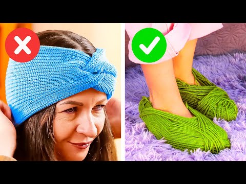 Recycling old clothes into something useful! Clothes Hacks