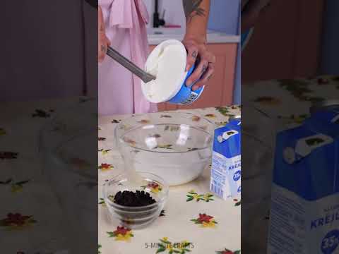 Lady Use Tools For Crafting Creamy Oreo Dessert 🪓
