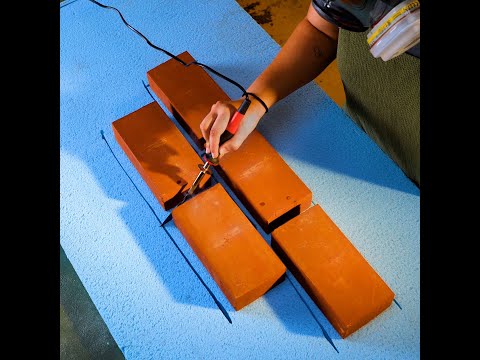 DIY your own beautiful bed headrest made out of polystyrene 😊