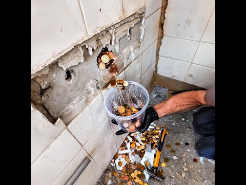 Found Gold in an Old Wall 🏚️ and Gave It All to Someone in Need! 🙏