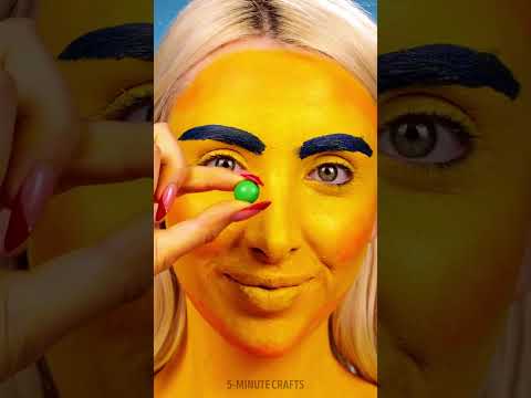 Makeup Roulette: Candy Edition 🍭 #shorts