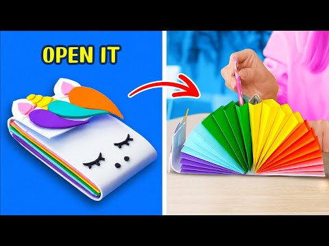 Creative Crafts with Office Supplies! ✂️ Easy DIY Projects You Can Make at Work or Home