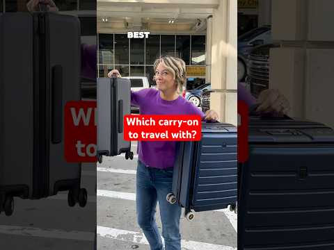 Best Carry-On Luggage for Travel #holidaywithyoutube #carryonluggage