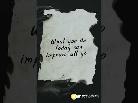 What you do today can change 🔥 #motivation #shorts