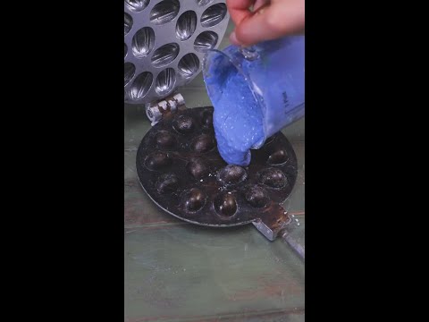 Complete restoration of an old waffle pan. It still works! 😮